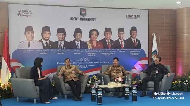 BPSDM Kemendagri gelar talkshow “Kepemimpinan Berintegritas: Antara Godaan Kekuasaan dan Amanah Rakyat” membahas dugaan korupsi kepala daerah