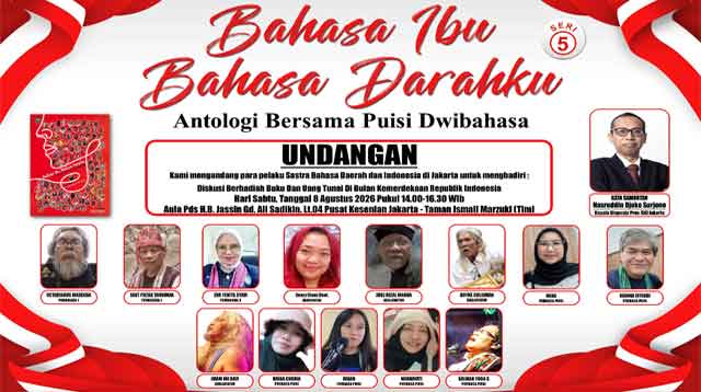 TISI Luncurkan Buku Antologi Bersama Puisi Dwi Bahasa